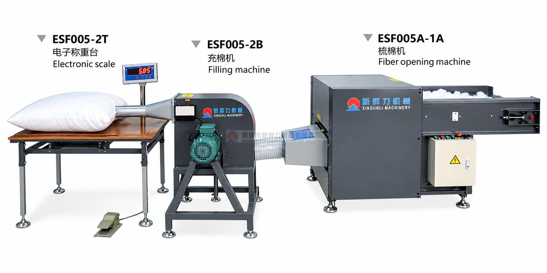 Fiber Carding & Filling Machine(with scale)